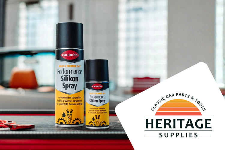 Caramba Silikonspray auf Werkstattkiste - Titelbild