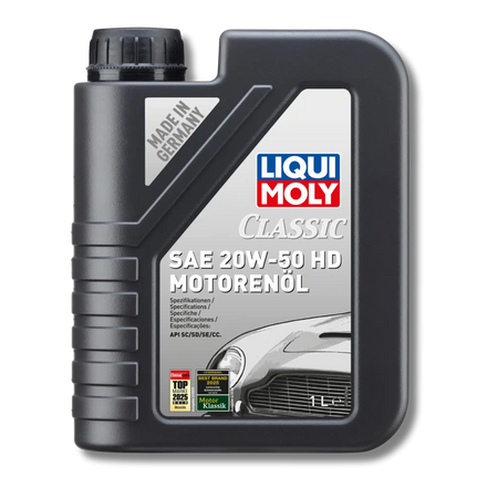 Bild eines 1 Liter-Kanisters Classic Motorenöl SAE 20W-50