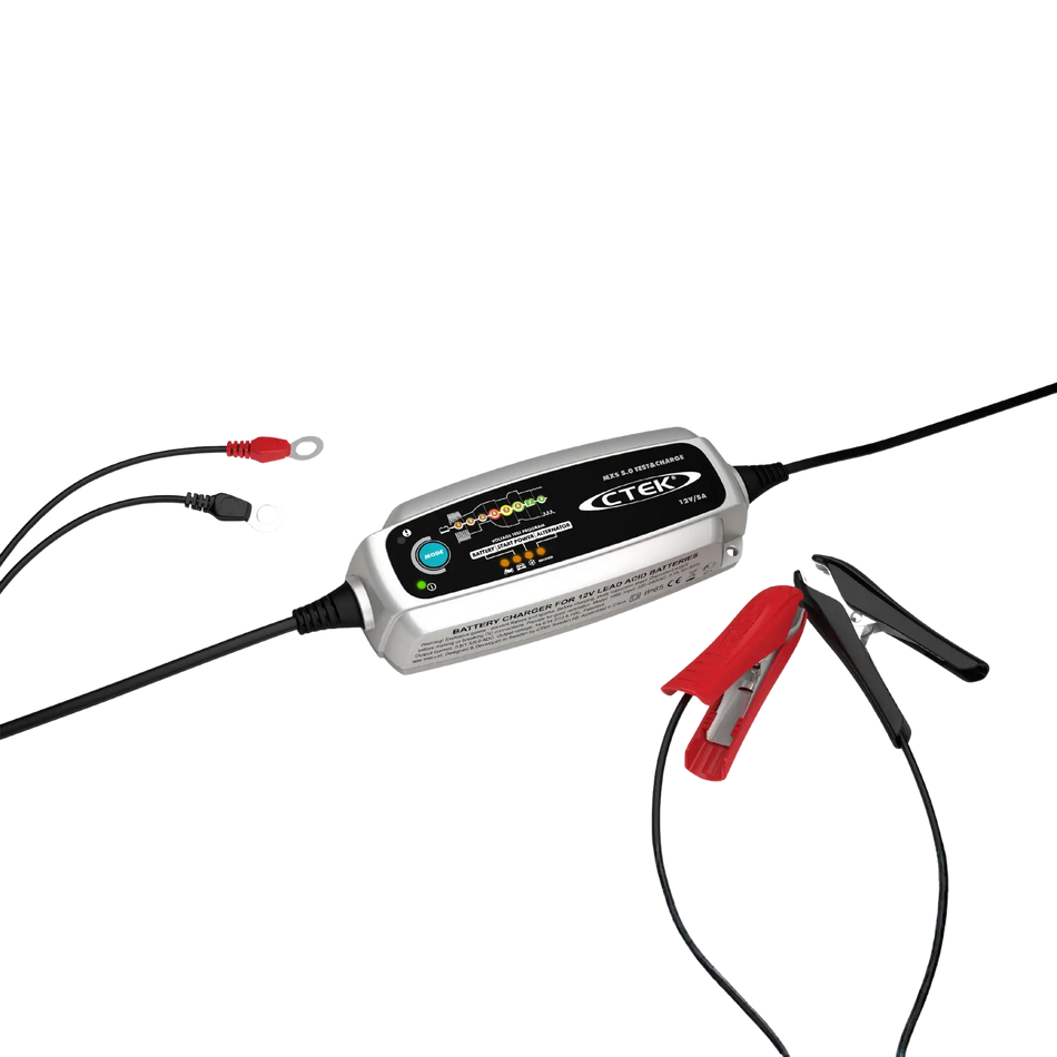 CTEK MXS 5.0 Test & Charge Batterieladegerät / Erhaltungsladegerät