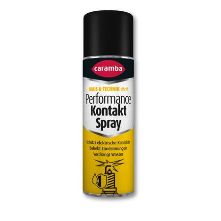 Bild der Frontalansicht einer Dose Caramba Kontaktspray.
