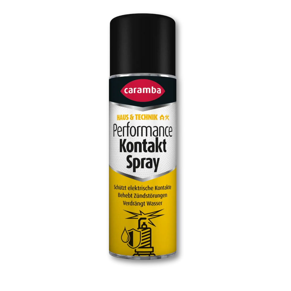 Bild der Frontalansicht einer Dose Caramba Kontaktspray.