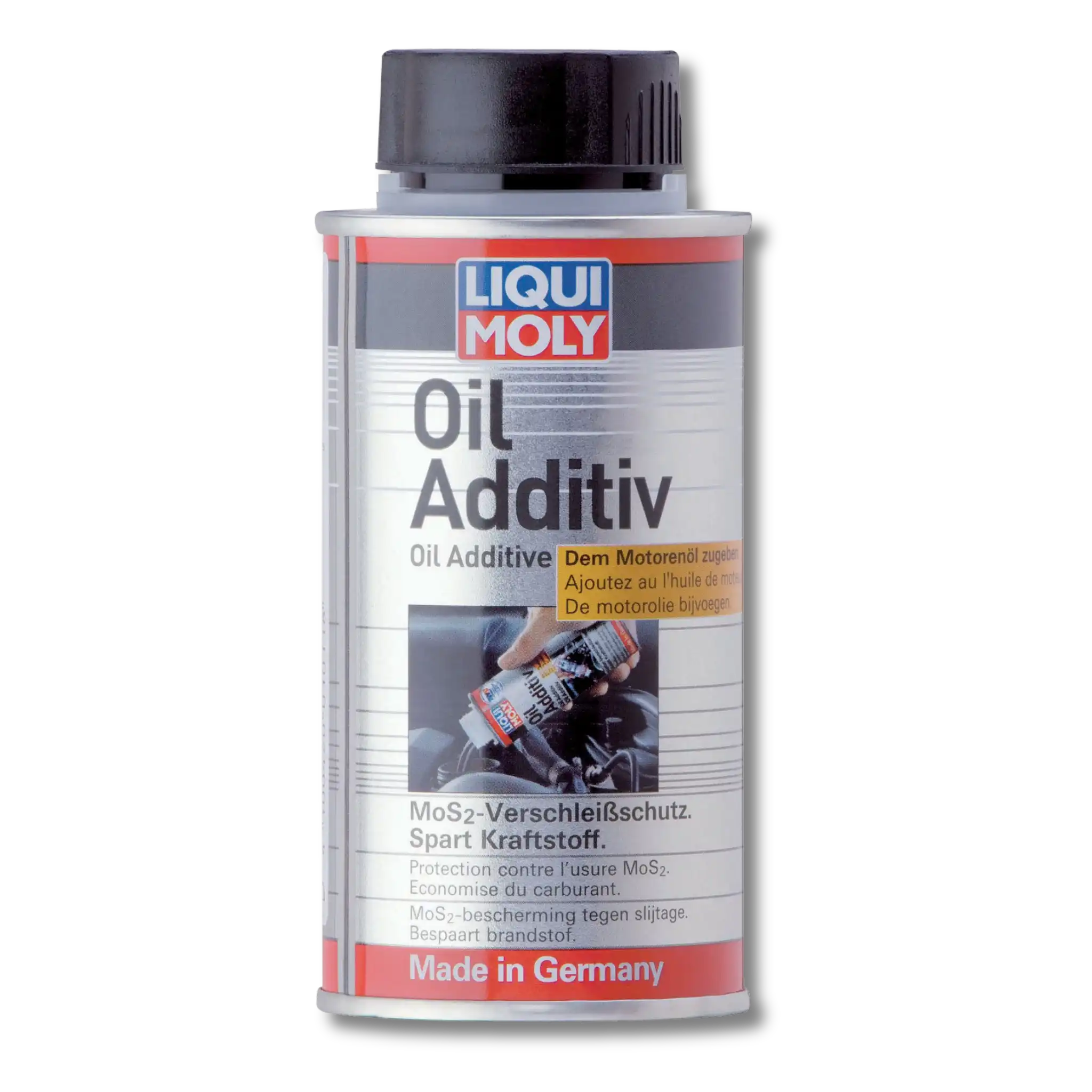 Bild einer Dose LIQUI MOLY Motoröl-Additiv