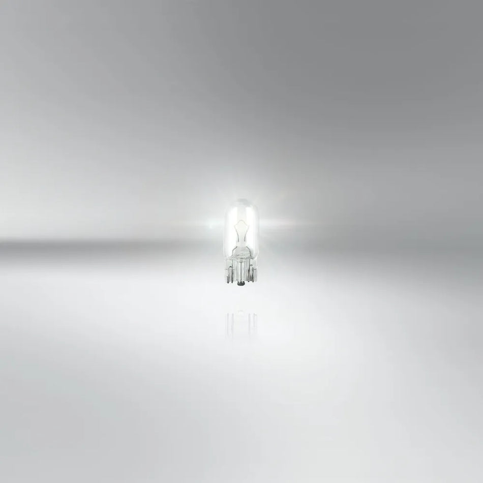 OSRAM Original W5W 12V (W2.1x9.5d) Glassockellampe Standlicht / Innenraum