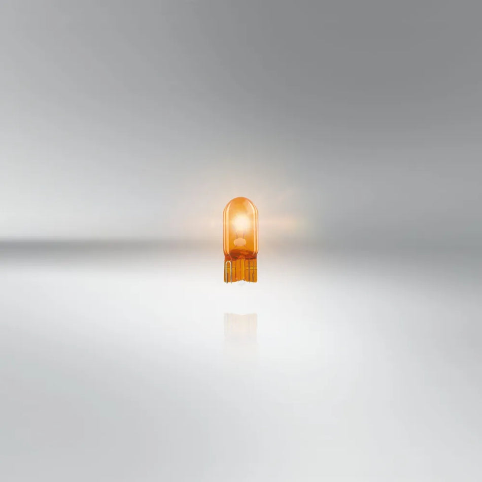 OSRAM Original WY5W 12V (W2.1x9.5d) Glassockellampe Seitenblinker (Gelb)