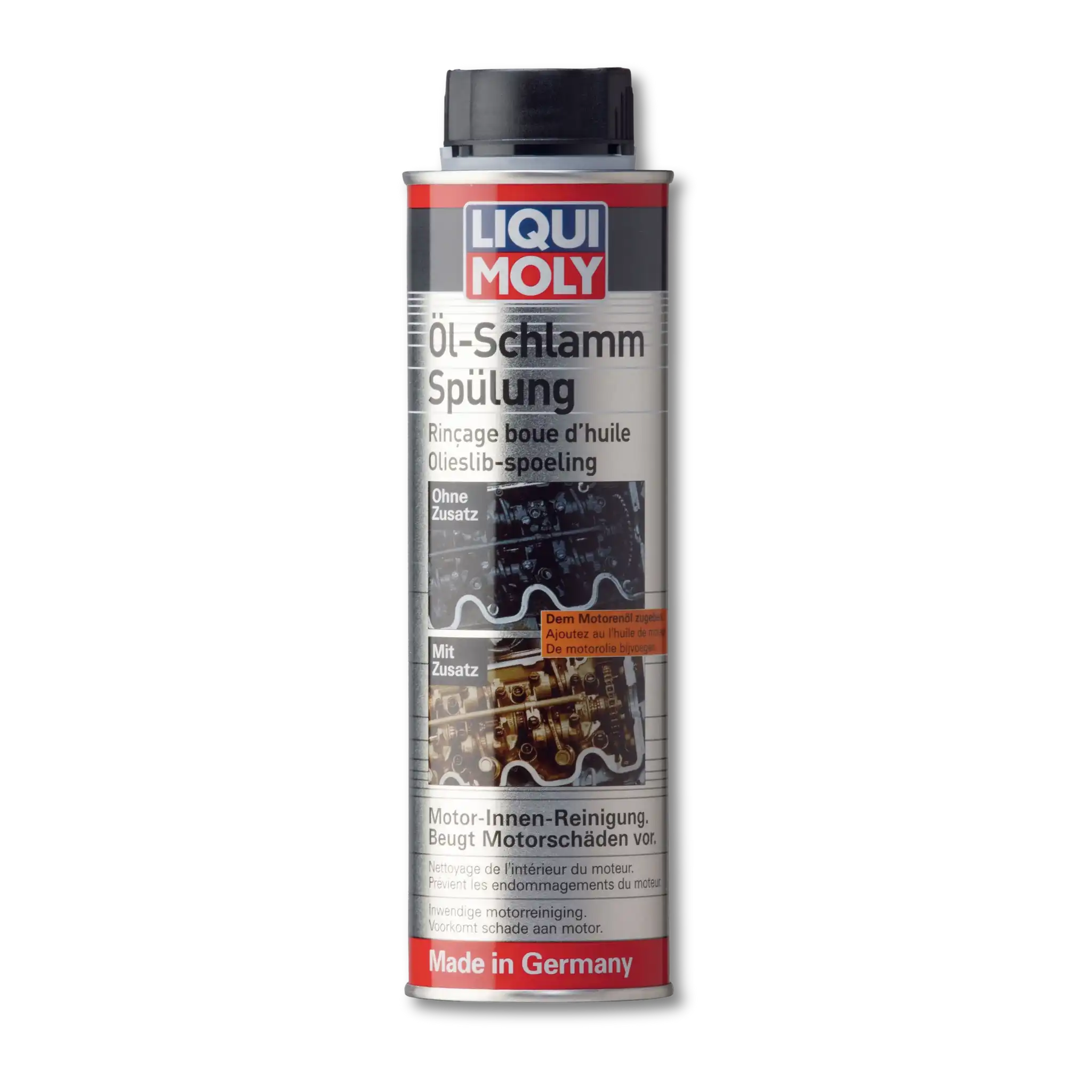 Bild einer Dose LIQUI MOLY Ölschlammspülung