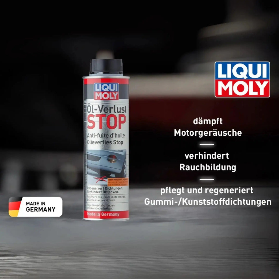 Bild einer Dose LIQUI MOLY Ölverlust Stop