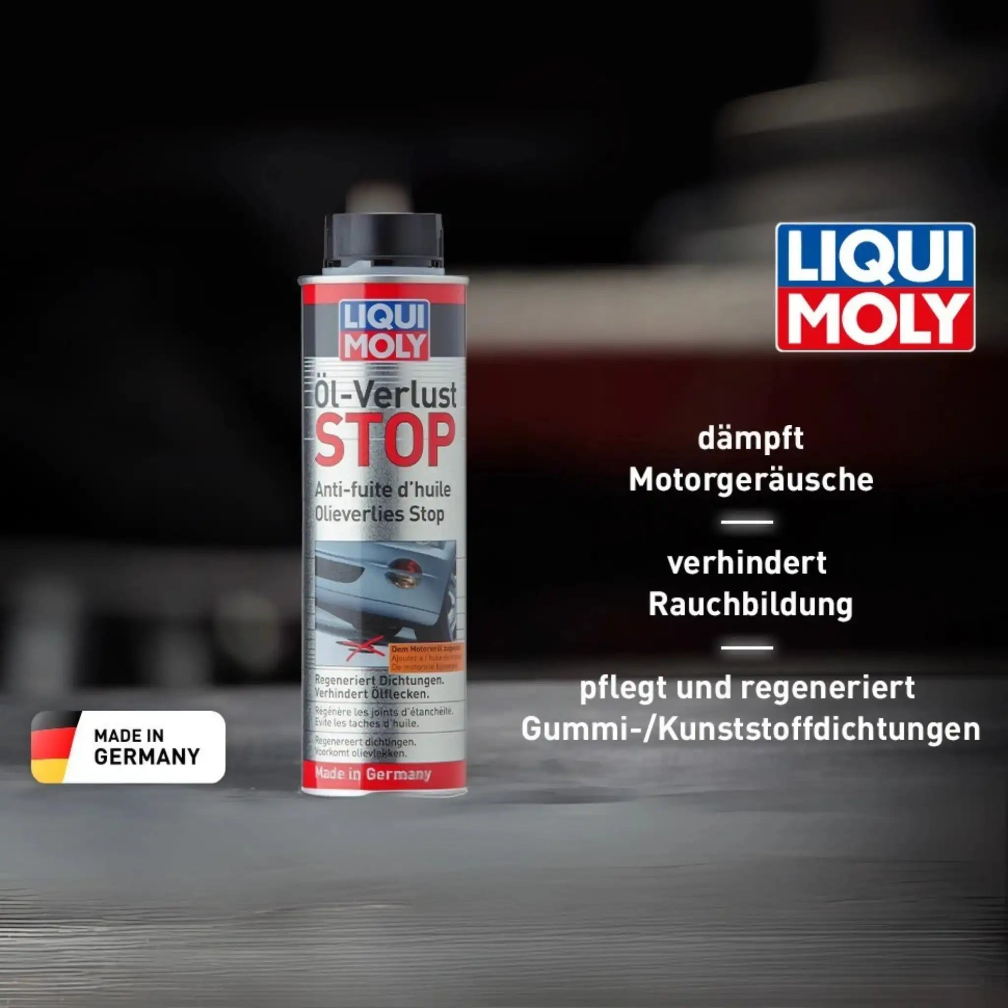 Bild einer Dose LIQUI MOLY Ölverlust Stop