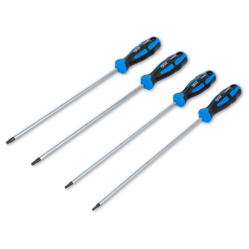 BGS Schraubendreher-Satz Torx | extra lang | 4-tlg.