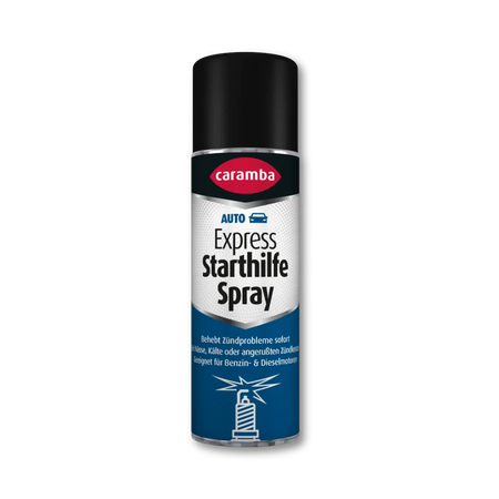 Bild der Frontalansicht einer Dose Caramba Starthilfespray.