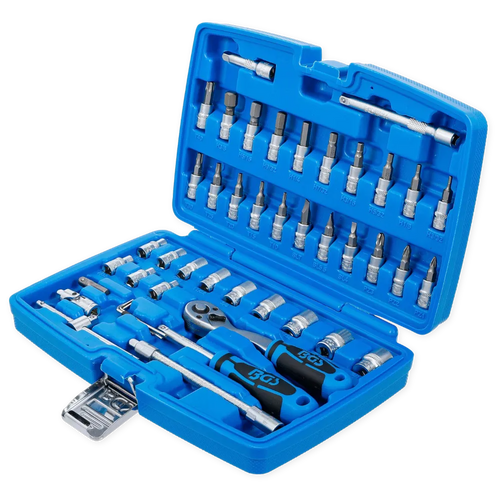 BGS Steckschlüsselsatz Zoll 1/4" | 46-tlg.