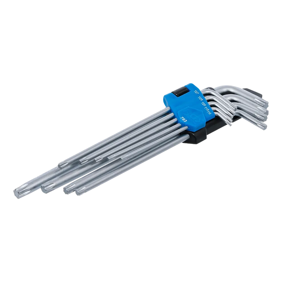 BGS Technic Torx-Schlüssel-Satz | L-Form | T10 - T50 | 9-tlg.