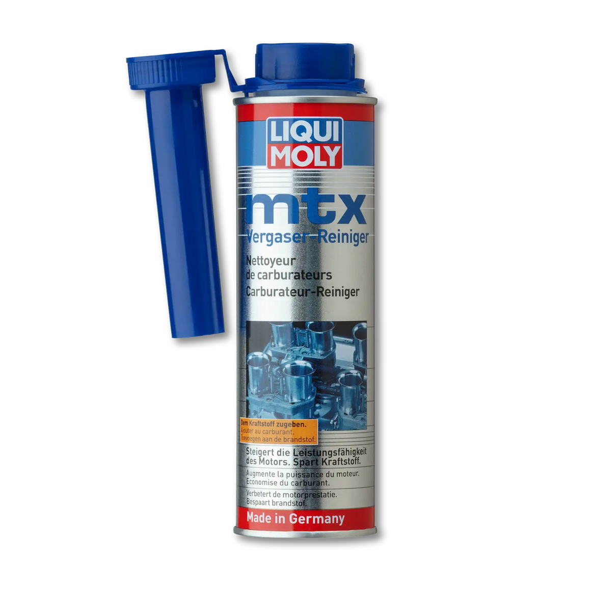 Bild einer Dose LIQUI MOLY mtx Vergaser-Reiniger