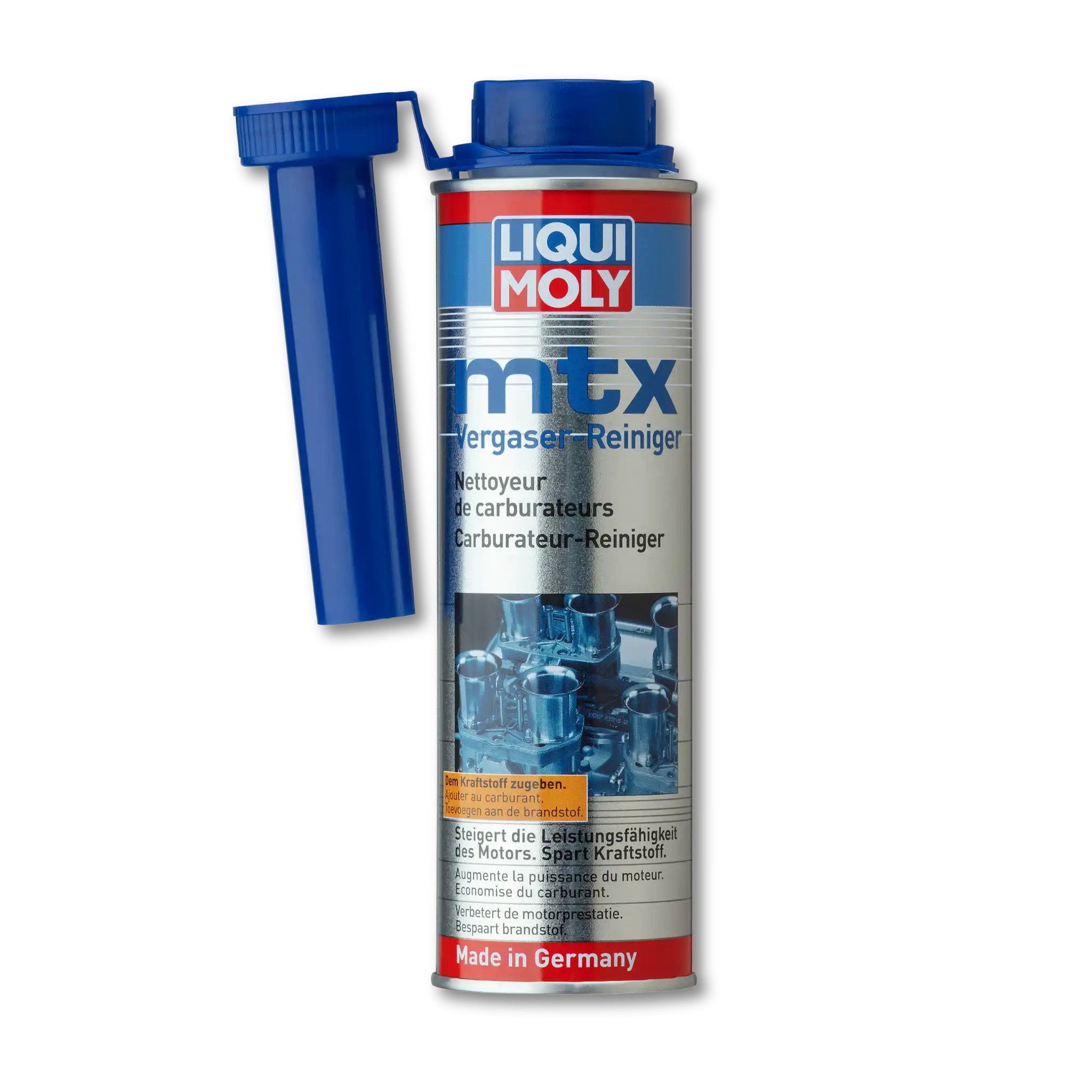 Bild einer Dose LIQUI MOLY mtx Vergaser-Reiniger