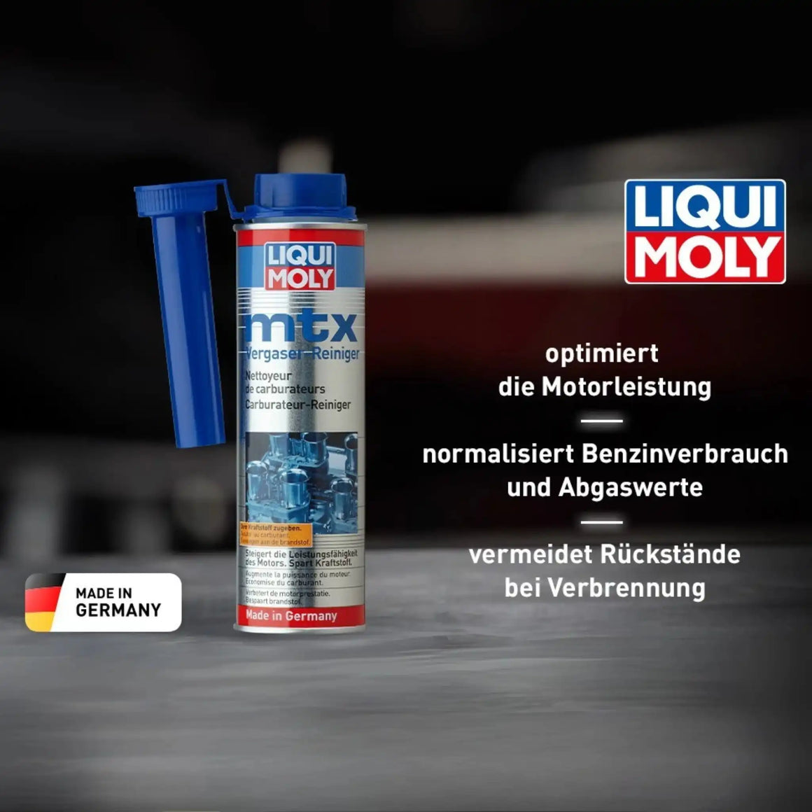Bild einer Dose LIQUI MOLY mtx Vergaser-Reiniger