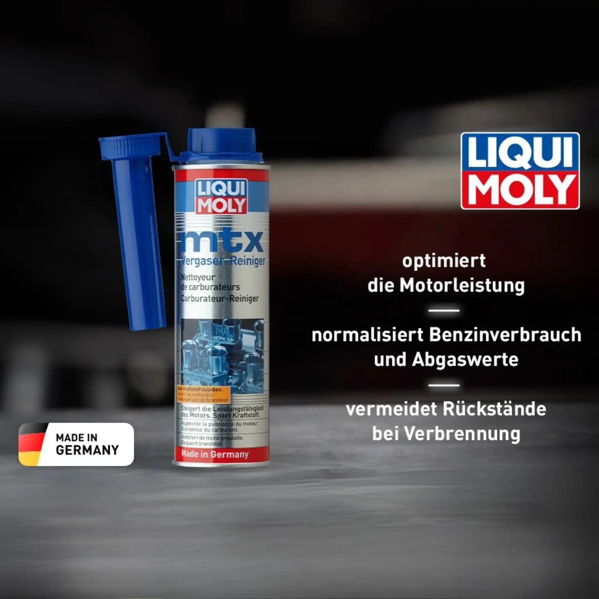 Bild einer Dose LIQUI MOLY mtx Vergaser-Reiniger